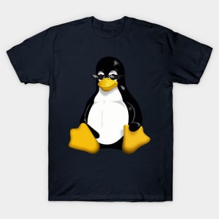 Linux Thug Life Deal With It Sunglasses Meme T-Shirt